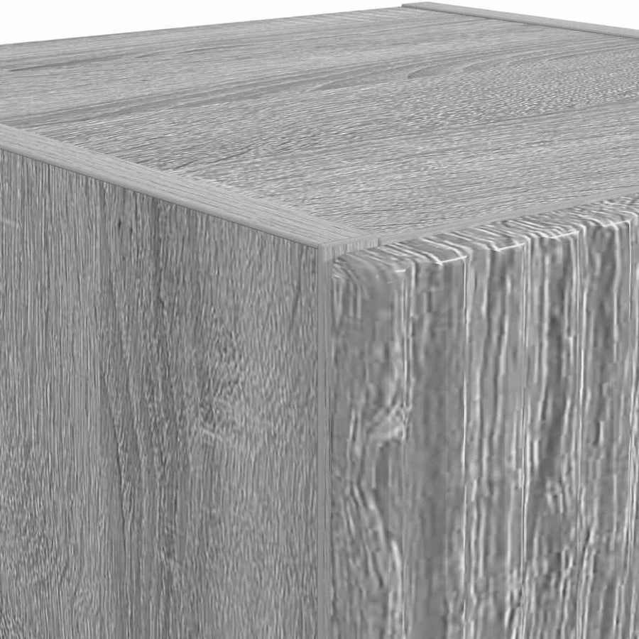 TV Wandkast Grijs Sonoma 30 x 31 x 100 cm Bewerkt hout