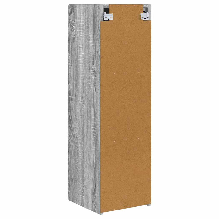 TV Wandkast Grijs Sonoma 30 x 31 x 100 cm Bewerkt hout