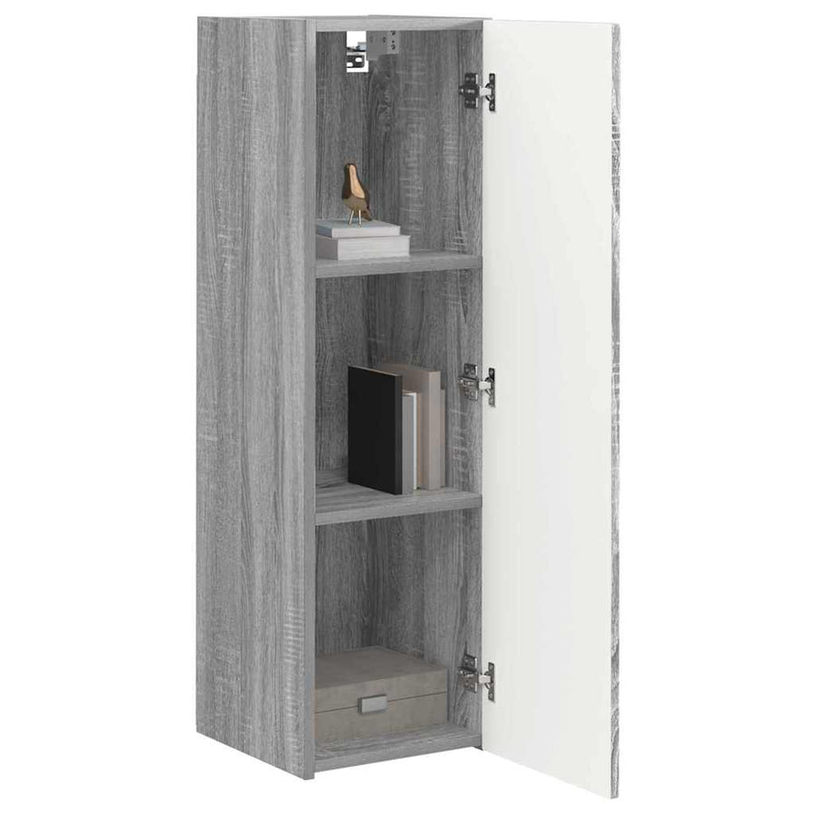 TV Wandkast Grijs Sonoma 30 x 31 x 100 cm Bewerkt hout