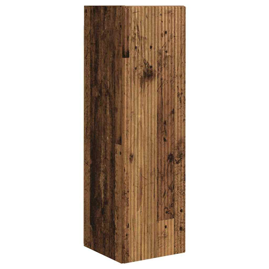TV Wandkast Oud Hout 30 x 31 x 100 cm Bewerkt hout