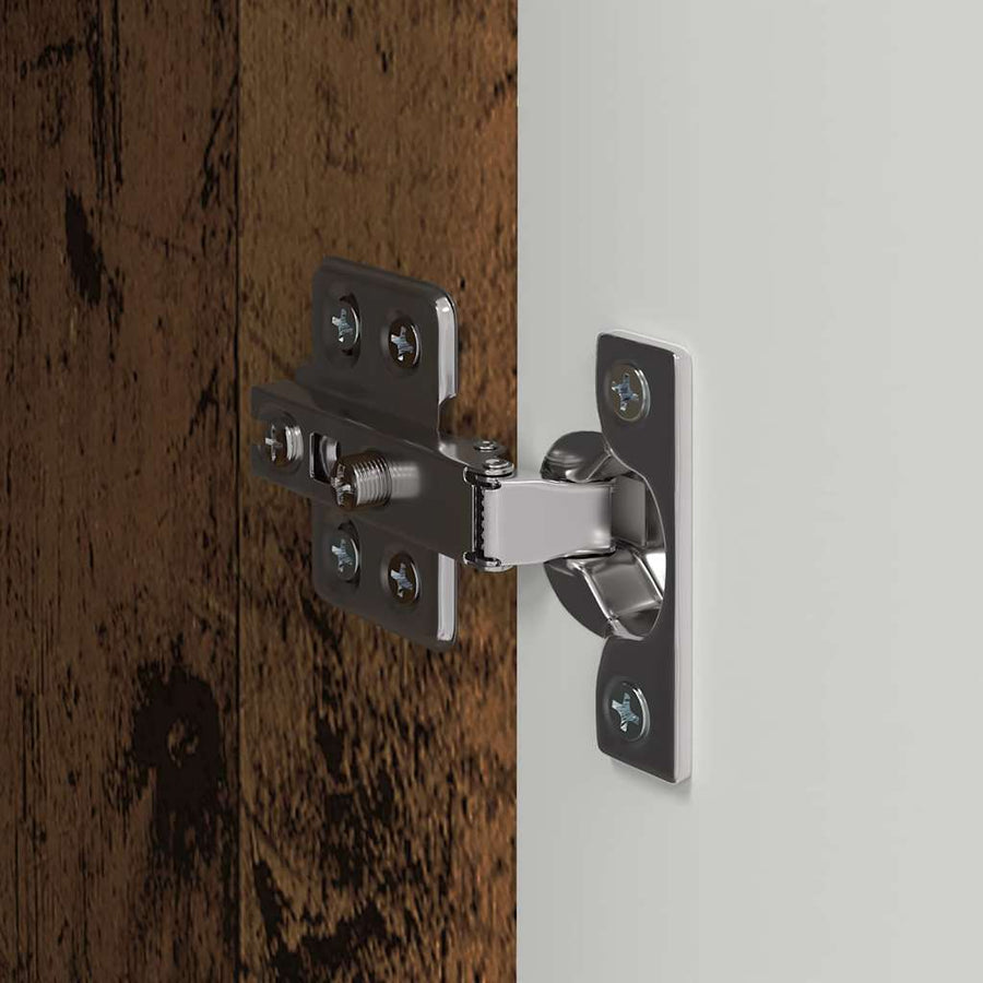 TV Wandkast 2 pcs Oud Hout 30 x 31 x 100 cm Bewerkt hout