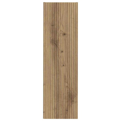 TV Wandkast Ambachtelijk eiken 30 x 31 x 100 cm Bewerkt hout