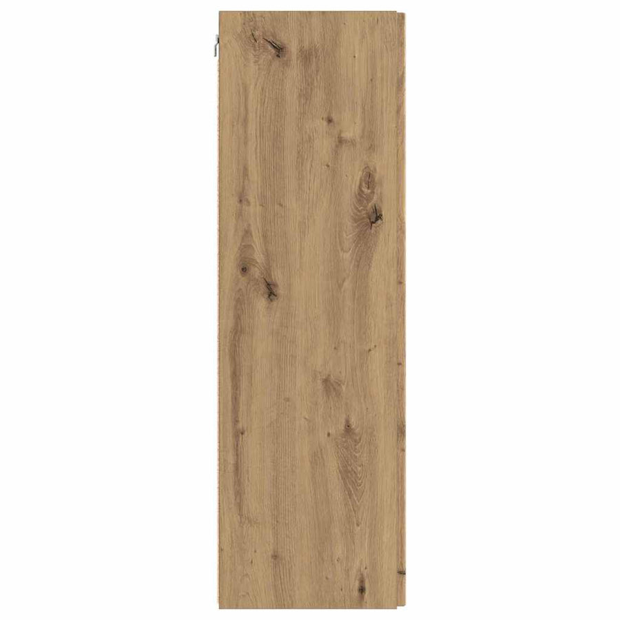 TV Wandkast Ambachtelijk eiken 30 x 31 x 100 cm Bewerkt hout