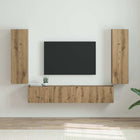 TV Cabinet 2 pcs Artisan Oak 30 x 31 x 100 cm