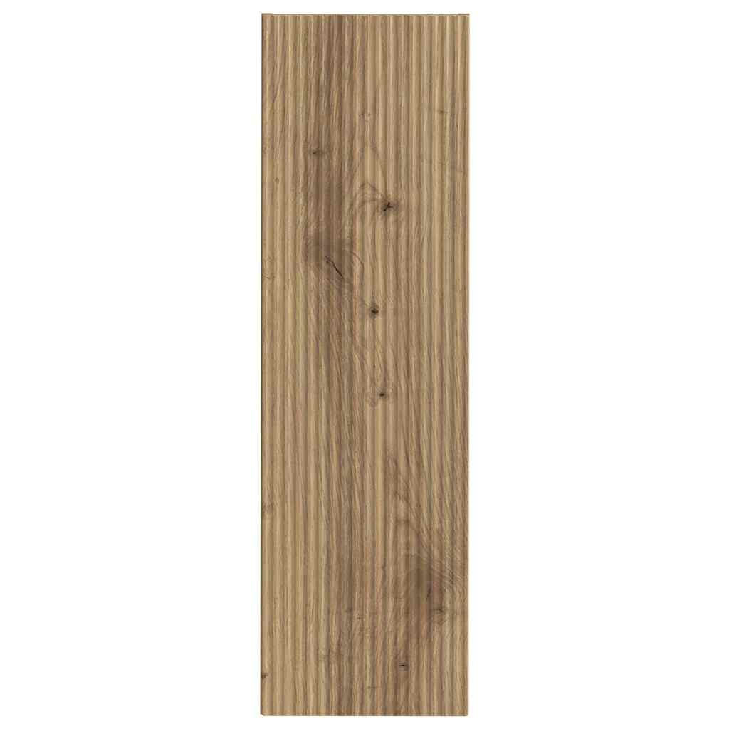 TV Wandkast 2 pcs Ambachtelijk eiken 30 x 31 x 100 cm