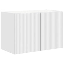 TV-wandkast Wandgemonteerd Wit 59,5 x 31 x 40 cm Bewerkt hout