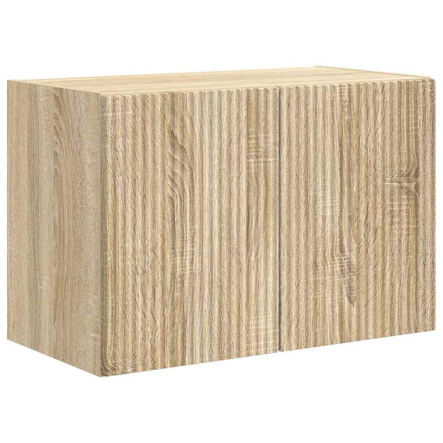 TV-wandkast Sonoma Eiken 59,5 x 31 x 40 cm Bewerkt hout