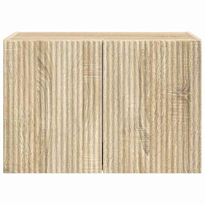 TV-wandkast Sonoma Eiken 59,5 x 31 x 40 cm Bewerkt hout