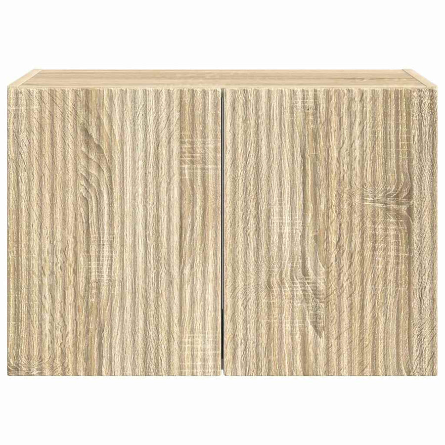 TV-wandkast Sonoma Eiken 59,5 x 31 x 40 cm Bewerkt hout