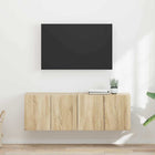 TV Cabinet 2 pcs Sonoma Oak 59.5x31x40 cm Engineered Wood