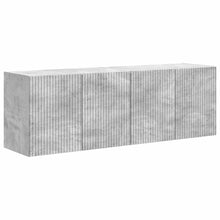 TV-wandkast 2 pcs Beton Grijs 59,5 x 31 x 40 cm Bewerkt hout