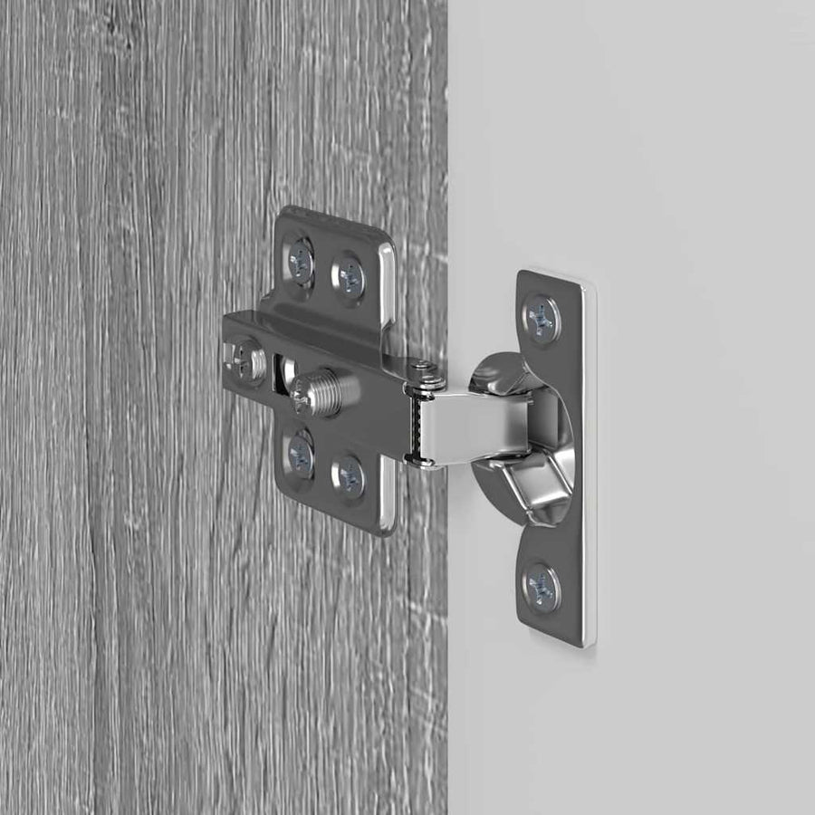 TV-wandkast Grijs Sonoma 59,5 x 31 x 40 cm Bewerkt hout