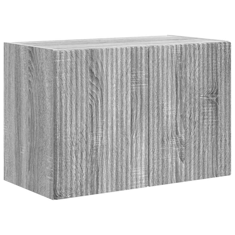 TV-wandkast Grijs Sonoma 59,5 x 31 x 40 cm Bewerkt hout