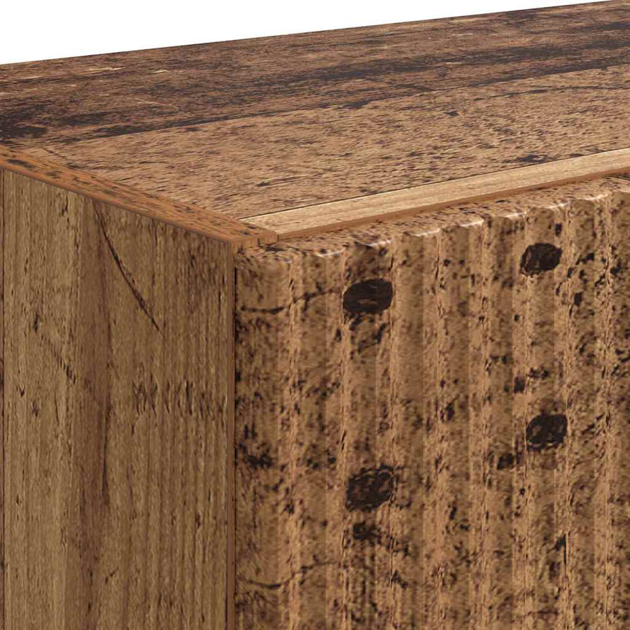 TV-wandkast Oud Hout 59,5 x 31 x 40 cm Bewerkt hout