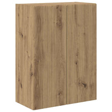TV-wandkast Wandgemonteerd Wit 59,5 x 31 x 60 cm Bewerkt hout