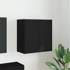 Tv-wandkast 59,5x31x60 cm zwart bewerkt hout