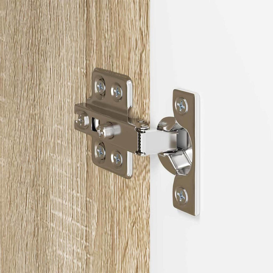 TV-wandkast Sonoma Eiken 59,5 x 31 x 60 cm Bewerkt hout