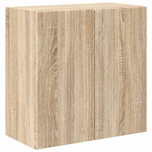 TV-wandkast Sonoma Eiken 59,5 x 31 x 60 cm Bewerkt hout
