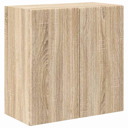 TV-wandkast Sonoma Eiken 59,5 x 31 x 60 cm Bewerkt hout