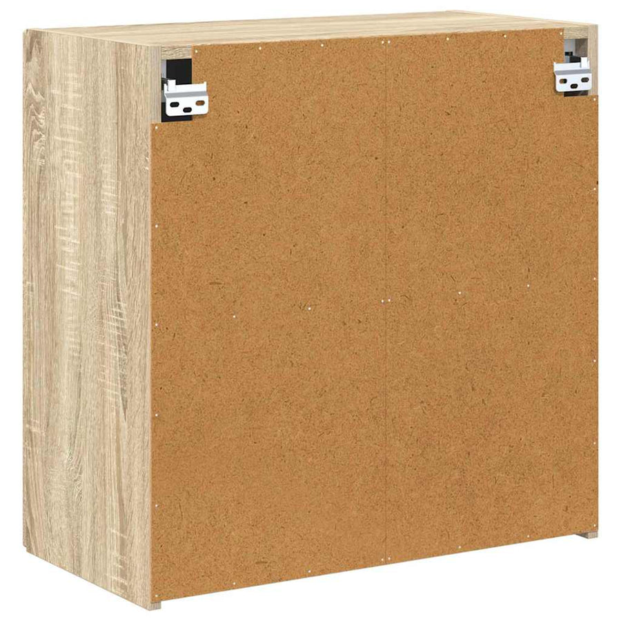 TV-wandkast Sonoma Eiken 59,5 x 31 x 60 cm Bewerkt hout