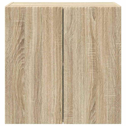 TV-wandkast Sonoma Eiken 59,5 x 31 x 60 cm Bewerkt hout