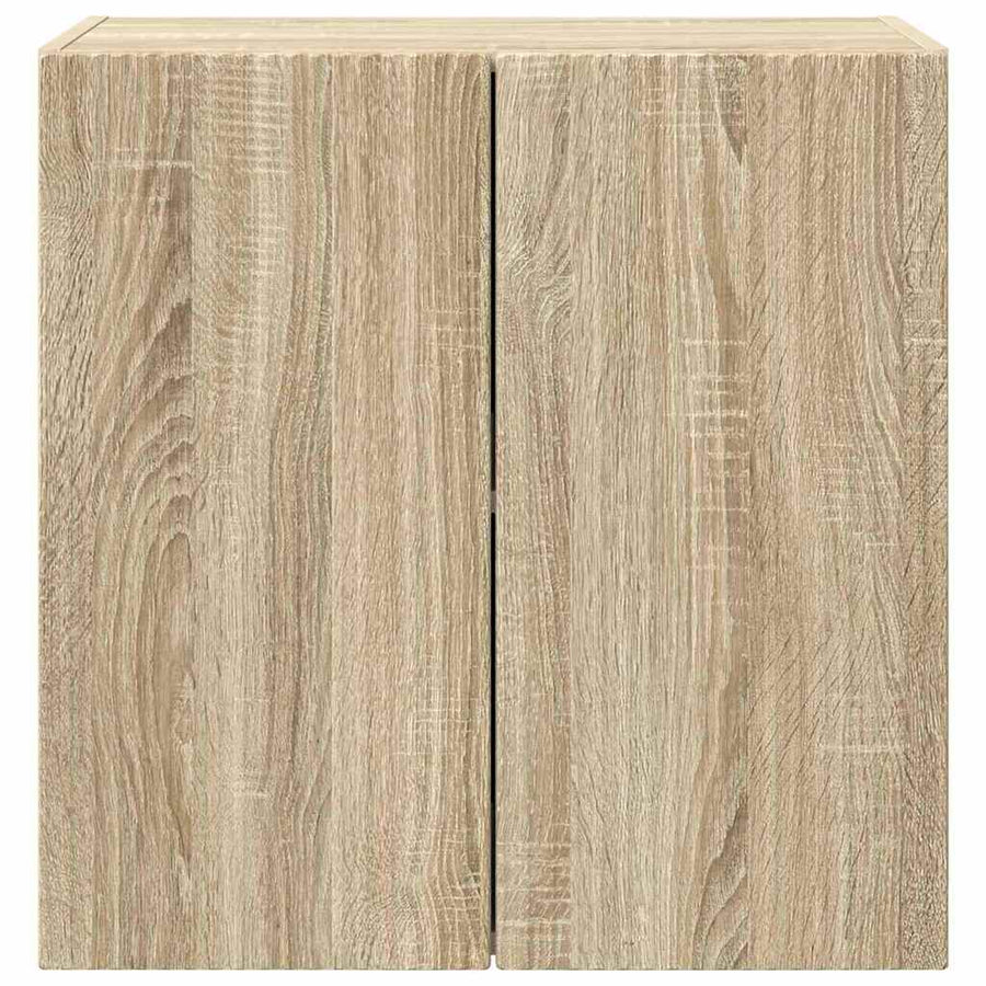 TV-wandkast Sonoma Eiken 59,5 x 31 x 60 cm Bewerkt hout