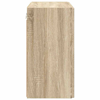 TV-wandkast Sonoma Eiken 59,5 x 31 x 60 cm Bewerkt hout