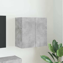 TV-wandkast Beton Grijs 59,5 x 31 x 60 cm Bewerkt hout