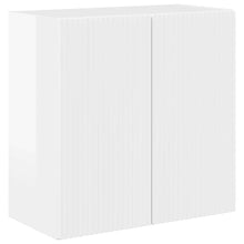 TV-wandkast Hoogglans wit 59,5 x 31 x 60 cm Bewerkt hout