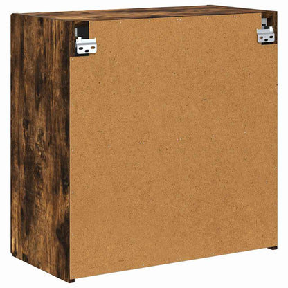 TV-wandkast Gerookt eiken 59,5 x 31 x 60 cm Bewerkt hout