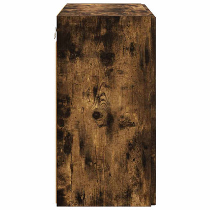 TV-wandkast Gerookt eiken 59,5 x 31 x 60 cm Bewerkt hout