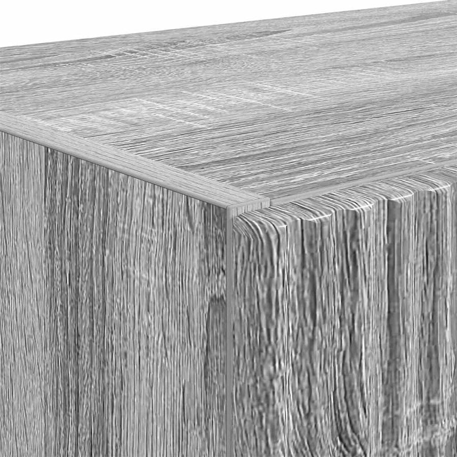 TV-wandkast Grijs Sonoma 59,5 x 31 x 60 cm Bewerkt hout
