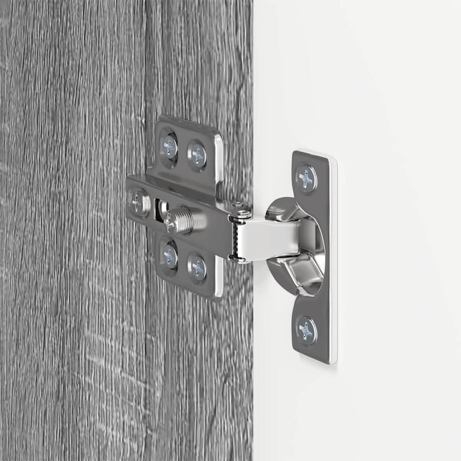 TV-wandkast Grijs Sonoma 59,5 x 31 x 60 cm Bewerkt hout