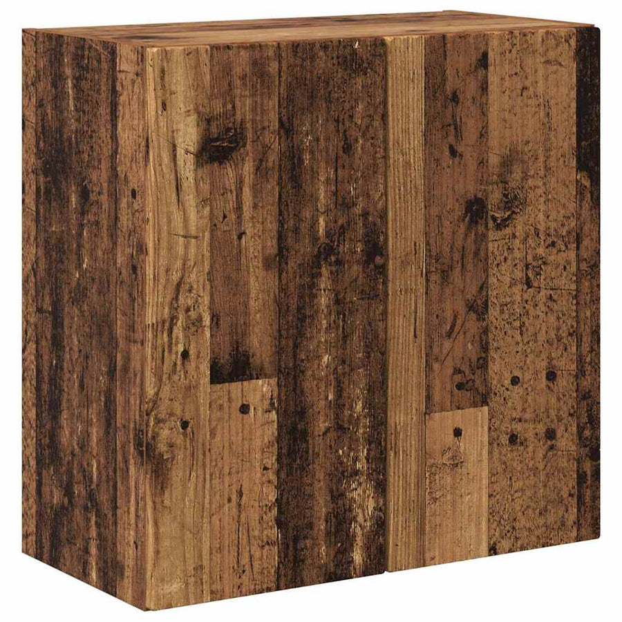 TV-wandkast Oud Hout 59,5 x 31 x 60 cm Bewerkt hout