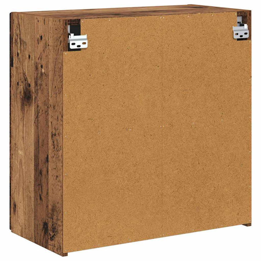 TV-wandkast Oud Hout 59,5 x 31 x 60 cm Bewerkt hout
