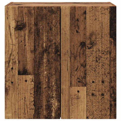 TV-wandkast Oud Hout 59,5 x 31 x 60 cm Bewerkt hout