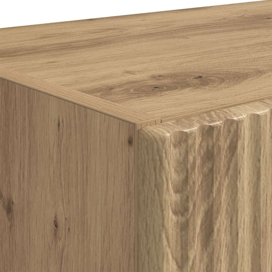 TV-wandkast Artisan Eiken 59,5 x 31 x 60 cm Bewerkt hout