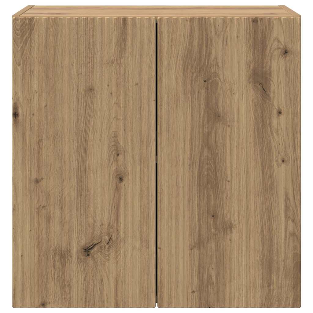 TV-wandkast Artisan Eiken 59,5 x 31 x 60 cm Bewerkt hout