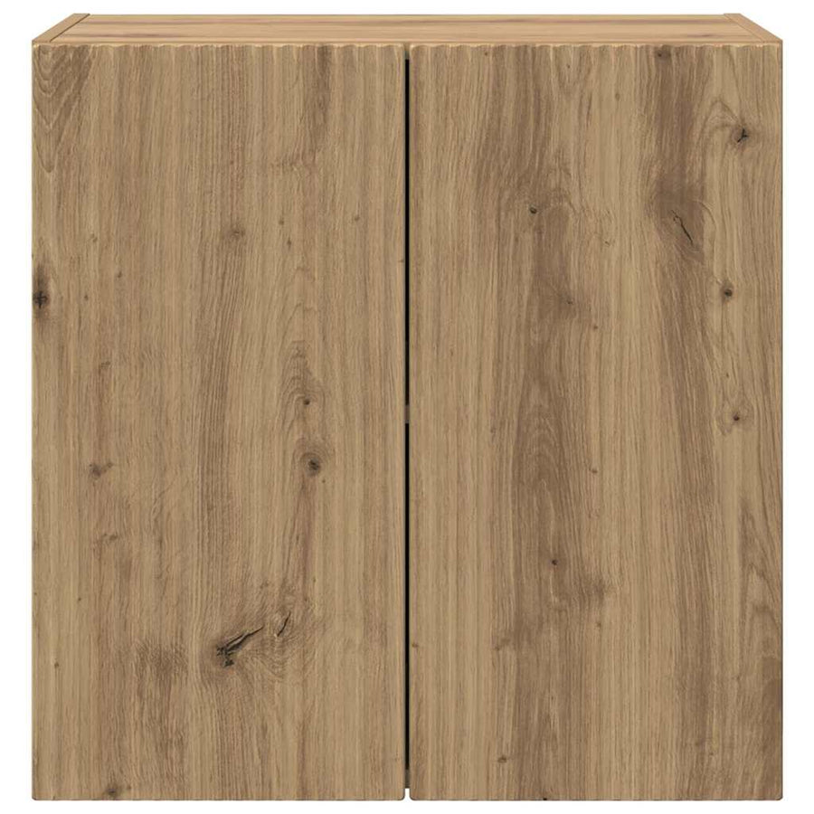 TV-wandkast Artisan Eiken 59,5 x 31 x 60 cm Bewerkt hout