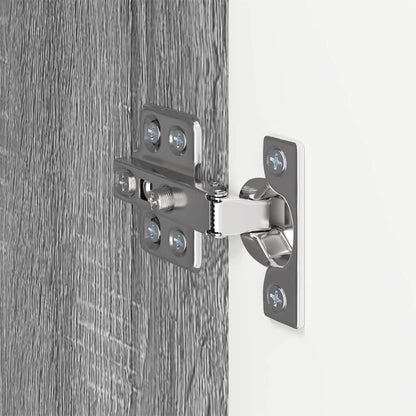 TV-wandkast Grijs Sonoma 59,5 x 31 x 80 cm Bewerkt hout