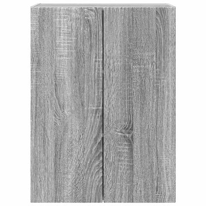 TV-wandkast Grijs Sonoma 59,5 x 31 x 80 cm Bewerkt hout