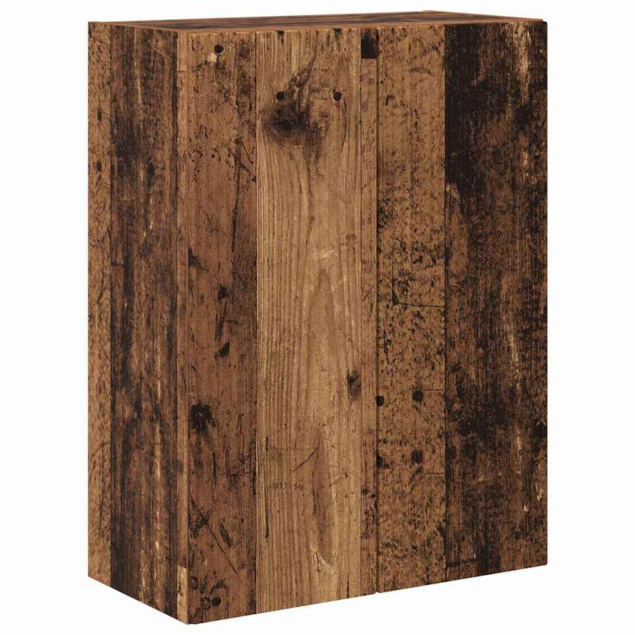 TV-wandkast Oud Hout 59,5 x 31 x 80 cm Bewerkt hout