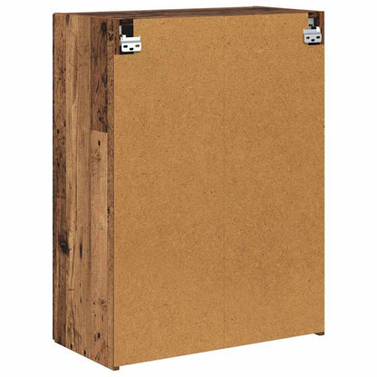 TV-wandkast Oud Hout 59,5 x 31 x 80 cm Bewerkt hout