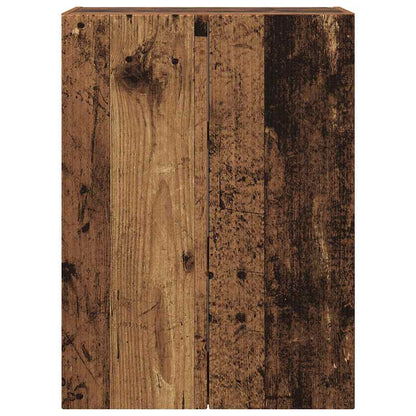 TV-wandkast Oud Hout 59,5 x 31 x 80 cm Bewerkt hout