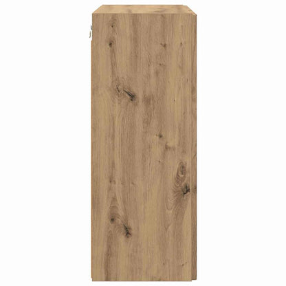 TV-wandkast Artisan Eiken 59,5 x 31 x 80 cm Bewerkt hout