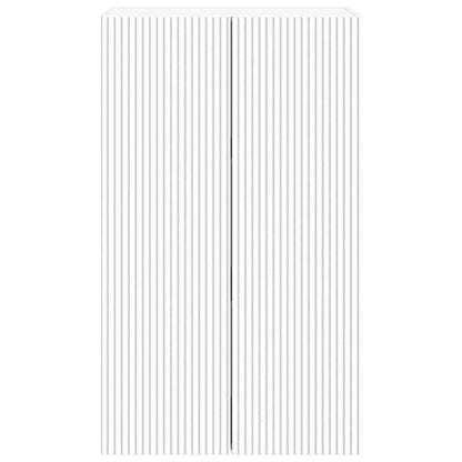 TV-wandkast Wandgemonteerd Wit 59,5 x 31 x 100 cm Bewerkt hout