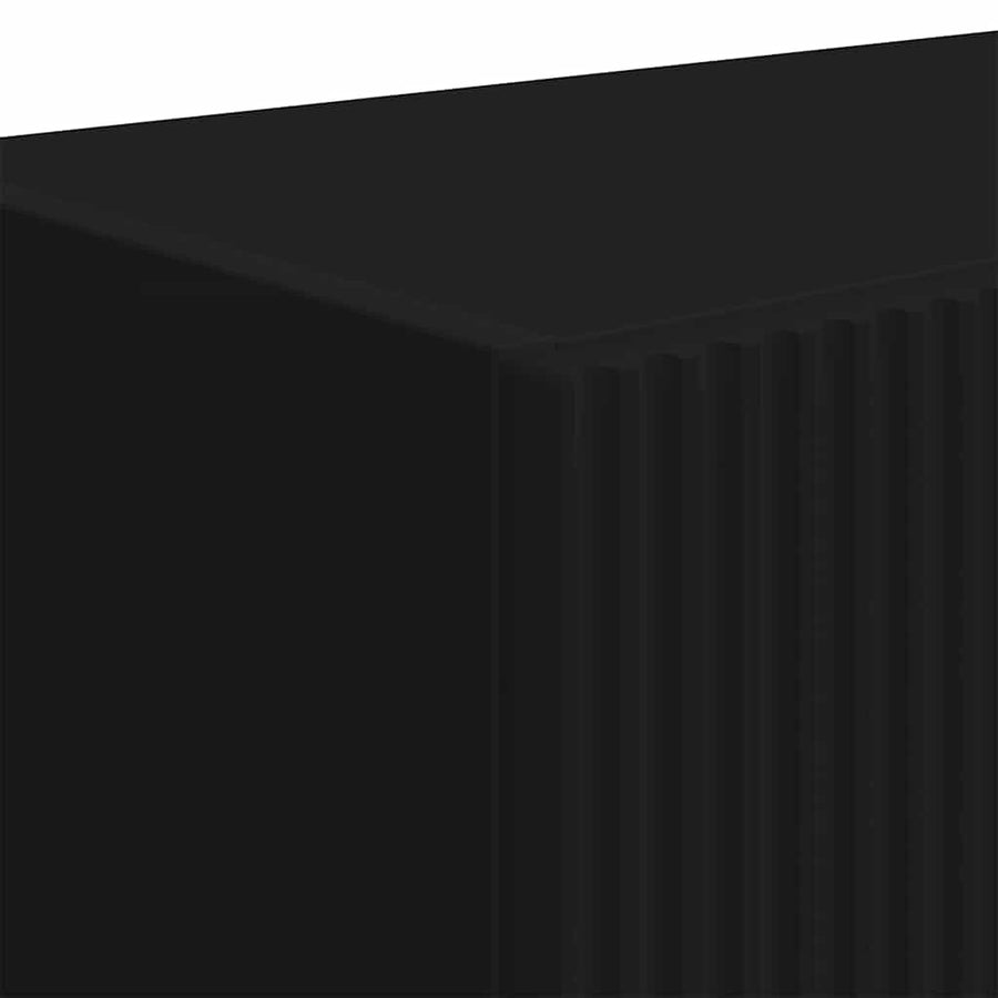 TV-wandkast Zwart 59,5 x 31 x 100 cm Bewerkt hout