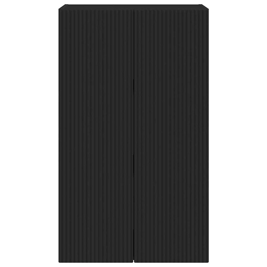 TV-wandkast Zwart 59,5 x 31 x 100 cm Bewerkt hout