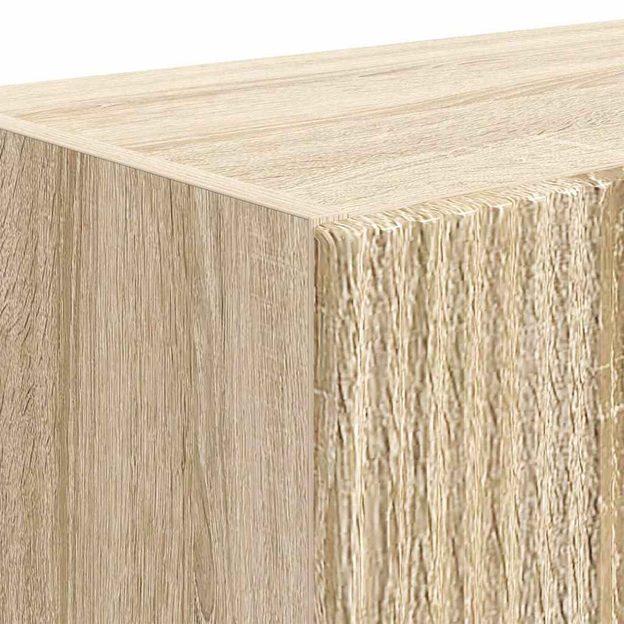 TV-wandkast Sonoma Eiken 59,5 x 31 x 100 cm Bewerkt hout
