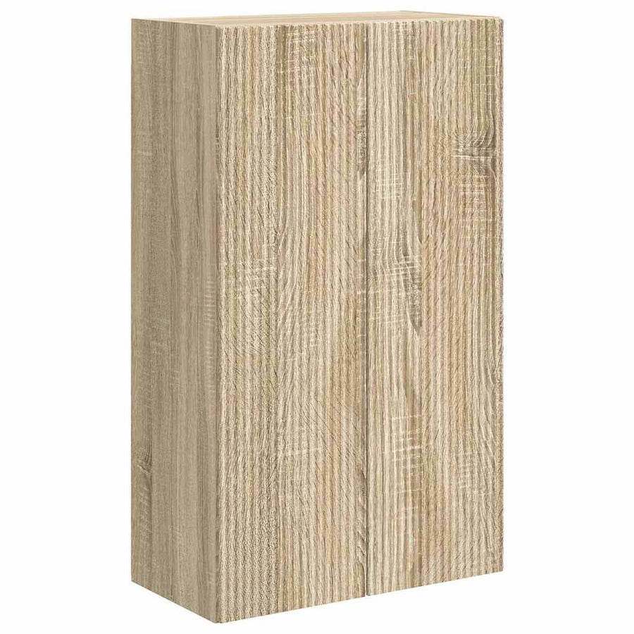 TV-wandkast Sonoma Eiken 59,5 x 31 x 100 cm Bewerkt hout